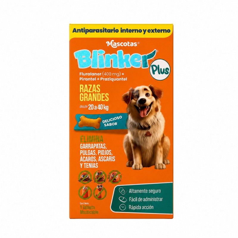 Blinker Plus Perros 20 a 40 kg.