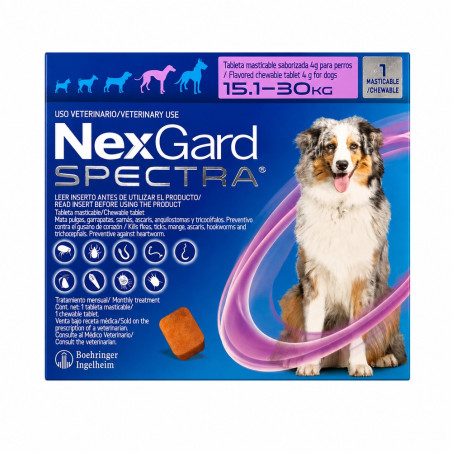 NexGard Spectra 15.1 - 30 kg.