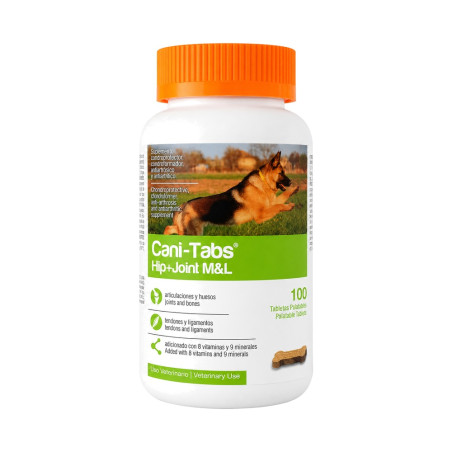 Cani Tabs Hip + Joint M&L 100 Tabletas