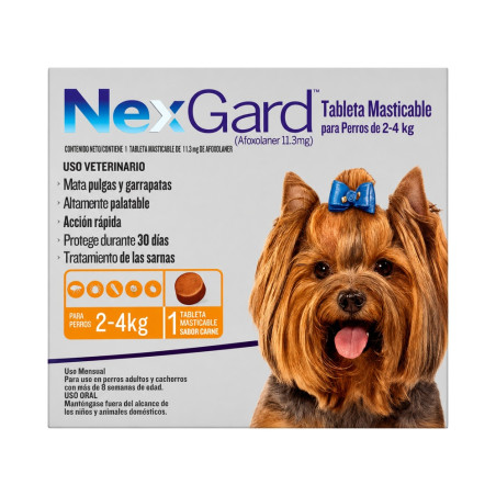 NexGard 2 - 4 kg.