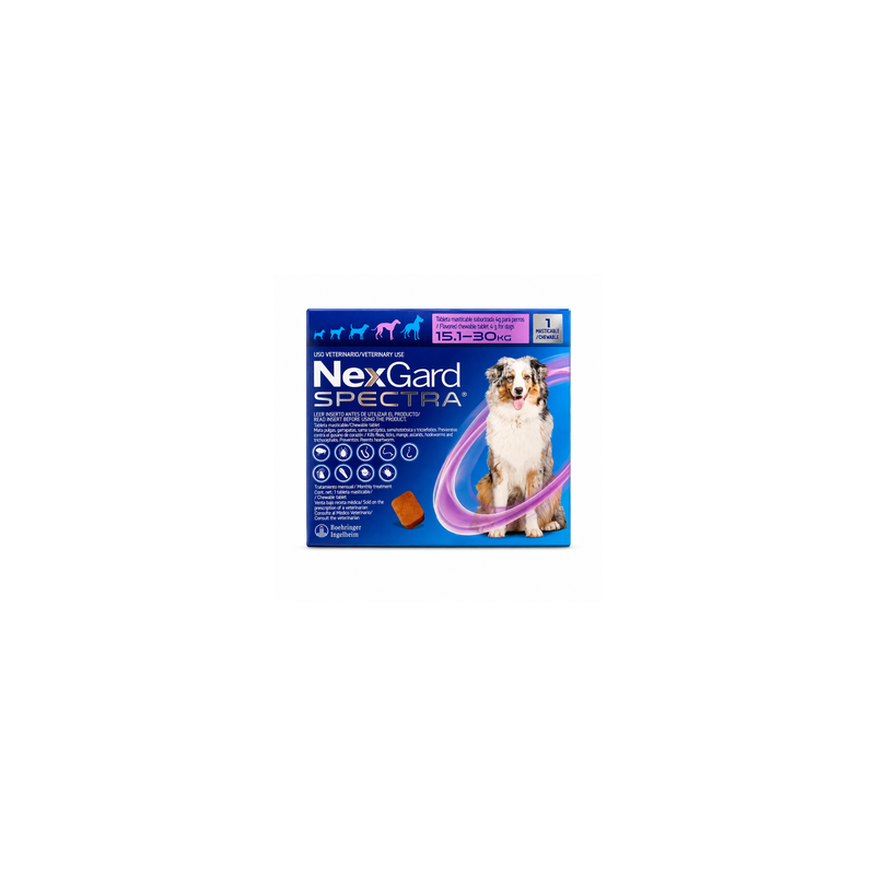 NexGard Spectra 15.1 - 30 kg.