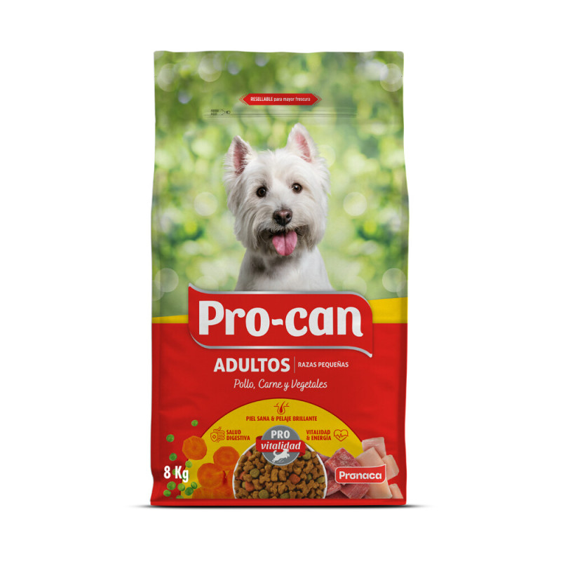 Procan Gourmet Adulto Raza Pequeña 8 kg.