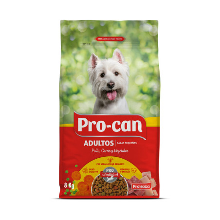 Procan Gourmet Adulto Raza Pequeña 8 kg.