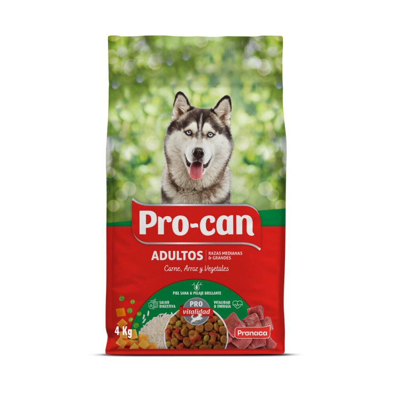 Procan Adulto Gourmet Carne 4 kg.