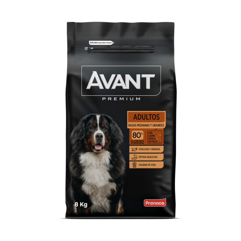 Avant Adulto Raza Mediana Grande 8 kg.