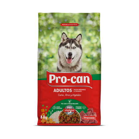 Procan Adulto Gourmet Carne 8 kg.