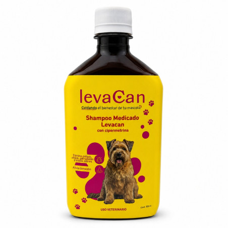 Shampoo Medicado Levacan 350 ml.