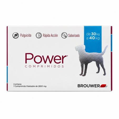Power Comprimidos Perros de 30 a 40 kg.