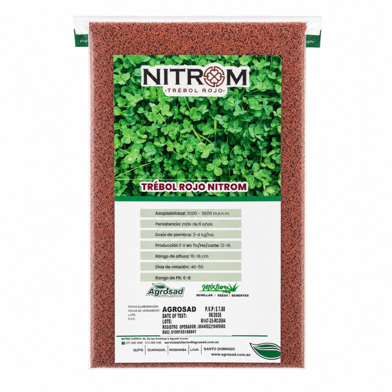 Trébol Rojo Nitrom 1 lb.